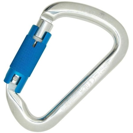 Kong Usa Asymmetric, 112 mm Length, 22 mm Gate Opening, Aluminum Alloy, Polished/Cyan 737LM0PPBKK